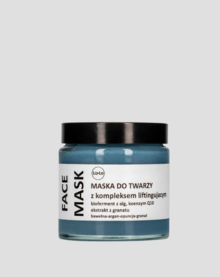 Mască de lifting cu bioferment de alge, coenzima Q10 și extract de rodie La-Le - 1