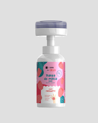 Spumă de baie cu parfum de zmeură pentru mâini și corp pentru copii HiSkin - 1