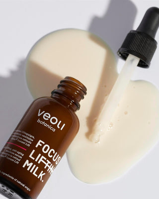 Ser emulsie anti-aging și de lifting cu bakuchiol Focus lifting milk Veoli Botanica - 2