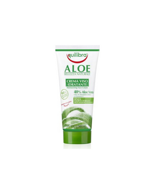 Cremă de față hidratantă cu aloe cu ulei de migdale dulci Equilibra - 1