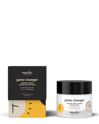 Cremă naturală de față Game Changer cu retinol 30 ml Resibo - 4