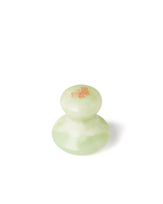 Ciupercă pentru masaj facial din jad natural Crystallove - 2