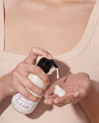 Emulsie naturală de curățare a feței Make it clear Veoli Botanica - 2