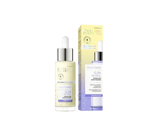 Tratament antirid cu 0,2% retinol și niacinamidă Ser Shot Eveline Cosmetics - 1