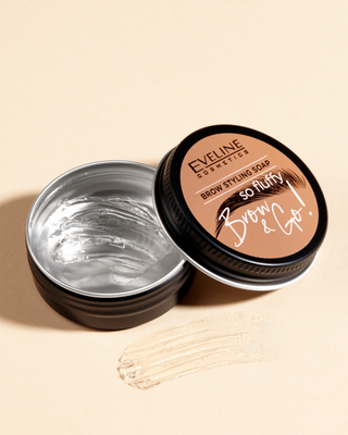Săpun vegan pentru stilizarea sprâncenelor So fluffy Brow&Go Eveline - 2