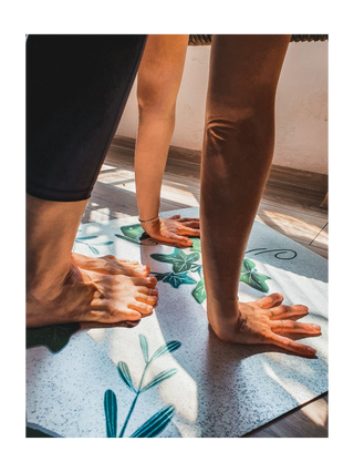 Saltea de yoga și exerciții din cauciuc Veganika Day Moonholi