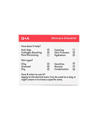 Cremă de față și gât pentru fermitate cu aminoacizi 5-HTP Face & Neck Cream Q+A - 3