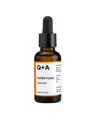 Ulei facial revitalizant cu vitaminele A, C, E și F Super Food Facial Oil Q+A - 1