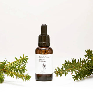 Ser de față anti-îmbătrânire în două faze cu acid hialuronic și uleiuri naturale Biosoma - 2