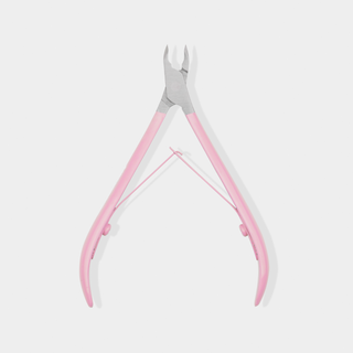Clește profesional pentru cuticule 3mm cu mâner roz satinat You Beauty - 1