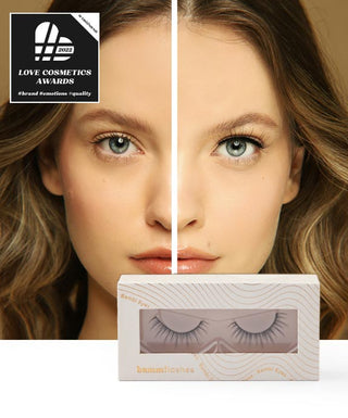 Gene false pe o bandă 2d pentru utilizare repetată Bambi Eyes moi și ușoare Bamm!Lashes - 2