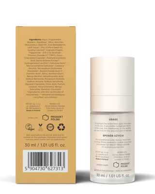 Cremă de față iluminatoare și hidratantă Glow Player 30 ml Resibo - 3