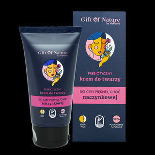 Gift of Nature Cremă de față prebiotică pentru piele cuperoză