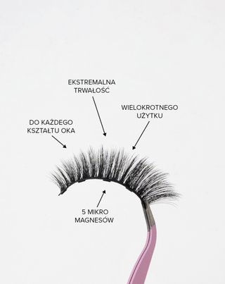 Gene false magnetice reutilizabile Gene magnetice Cat Eye Bamm!Lashes - 3