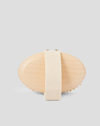 Perie uscată pentru masaj corporal din lemn natural și fibre de agave Nr. 1 Hhuumm - 3