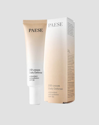 Cremă colorantă DD cu filtru SPF 30 1N de culoare Ivory luminează subtil Paese - 3