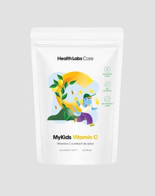 Vitamina C vegană în jeleuri pentru copii MyKids Vitamin C Health Labs Care - 1