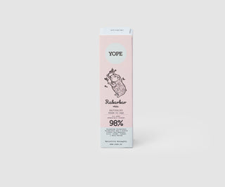 Cremă naturală de mâini pentru pielea care necesită îngrijire specială Rubarba și Yope Rose