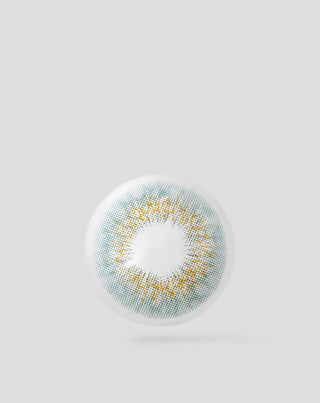 Lentile de contact lunare de culoare verde acvamarin-mentă clare green moons no. 2 Ovio - 2