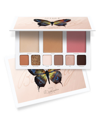 Fardul de obraz pentru machiaj Butterfly afectează cosmeticele profesionale - 1