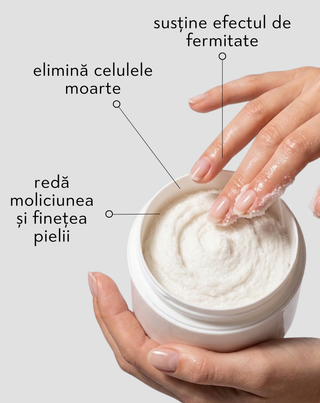 Exfoliant de corp cu zahăr pentru netezirea pielii Nutridome 250 g