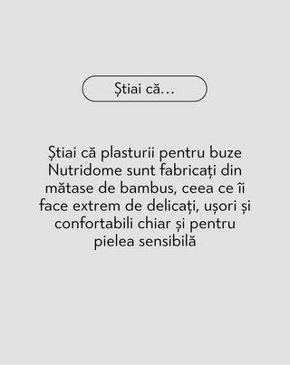 Nutridome mătase naturală de bambus anti sforăit pe buze 30 buc. - 4