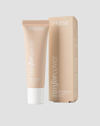 Fond de ten matifiant și netezitor cu SPF10 run for Cover Ivory 10C Paese