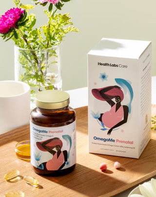 OmegaMe Prenatal acizi grași Omega 3 DHA și EPA din pește cu vitamina D3 Health Labs Care - 2