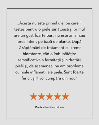 Uleiuri de băut pentru piele cu Omega-6 și vitamina E Beauty Nutridome 250 ml