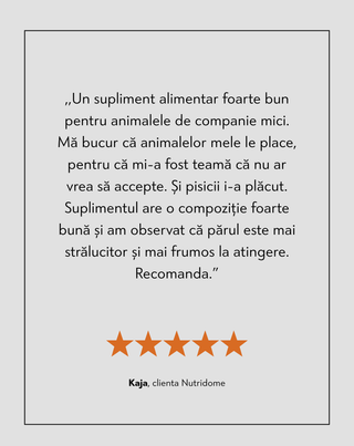 Karma Fur &amp; Skin suplimentară pentru câini pentru o blană frumoasă și o piele sănătoasă Oggo 180 g