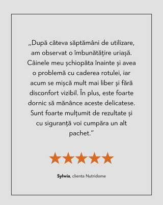 Joint &amp; Bone Support karma suplimentară pentru câini pentru articulații și oase Oggo 180 g