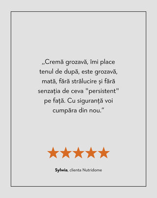 Crema de fata hidratanta antirid de zi cu ulei de macadamia Nutridome