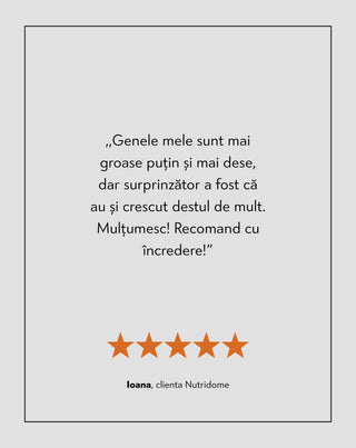 Ser pentru gene cu actiune de ingrosare, alungire si intarire Nutridome - 6