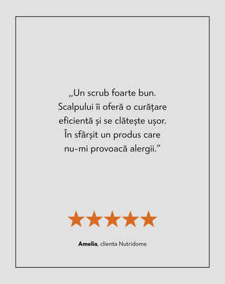 Scrub enzimatic pentru scalp cu acizi AHA pentru curățare și stimularea microcirculației Twisty