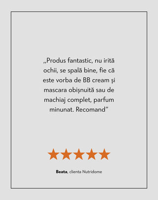 Lotiune micelara pentru demachiere cu celule stem de magnolie Nutridome - 4