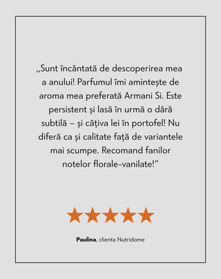 Apă de parfum Velvet Rose Nutridome 2 ml