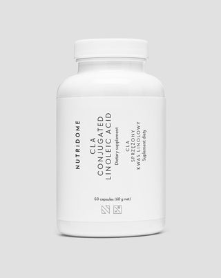 CLA acid linoleic conjugat pentru sustinerea arderii grasimilor Nutridome 60 buc. - 1