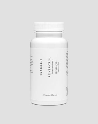 Resveratrol capsule care pentru sistemul circulator și protecție împotriva aterosclerozei Nutridome 60 bucăți