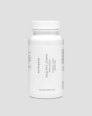Supliment alimentar pentru sistemul limfatic, detoxifiere și circulație Limfă Sănătoasă Nutridome 60 buc.