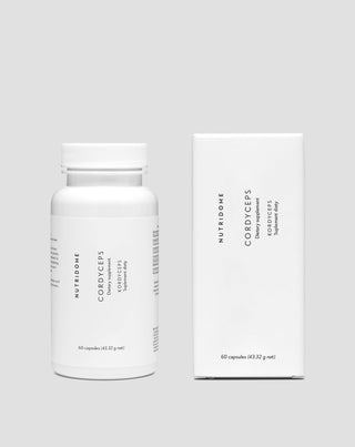 Extract de Kordyceps 1200 mg 7% acid cordycepic Energie Imunitate Nutridome 60 capsule