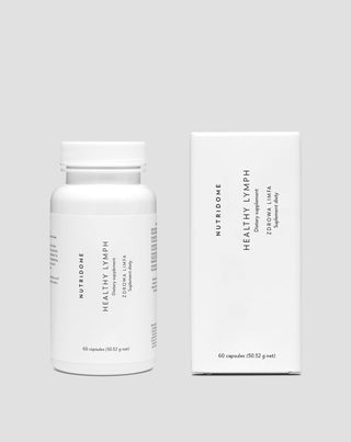 Supliment alimentar pentru sistemul limfatic, detoxifiere și circulație Limfă Sănătoasă Nutridome 60 buc.