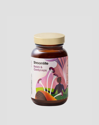 Supliment care îmbunătățește concentrarea ShroomMe Lion's Mane & Chaga Health Labs Care - 1