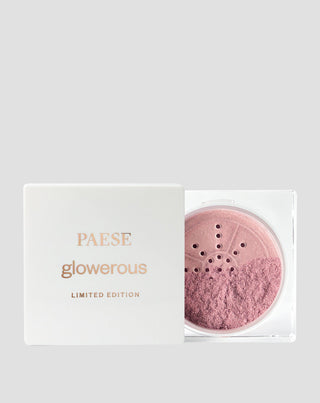 Pudră iluminatoare pentru față și corp Glowerous 01 rose Paese - 1