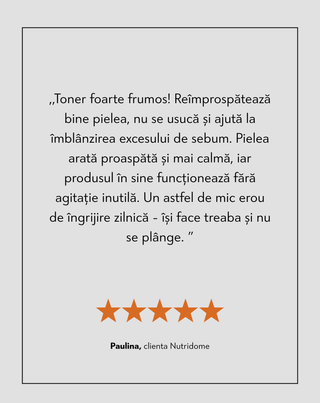 Toner de față antiacnee cu niacinamidă și acid azelaic Anti-Acne Orphica Clinic 200 ml