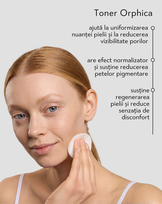 Toner de față cu niacinamidă și acid azelaic Anti-Acne Orphica Clinic 200 ml