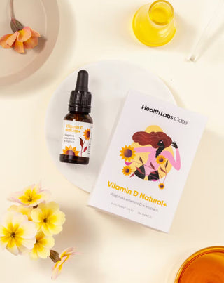 Picături vegane de vitamina D3 în Vitamina D Natural + Health Labs Care - 2