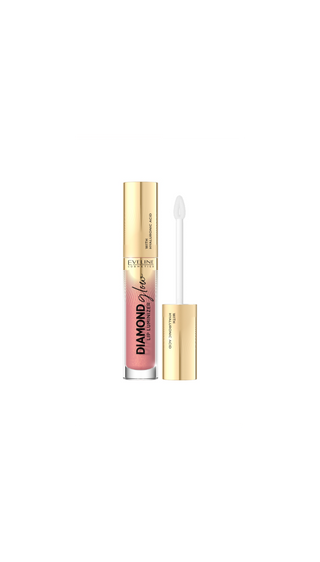 Luciu de buze cu acid hialuronic nr 04 raspberry sorbet Diamond Glow Lip Luminizer Eveline - 1