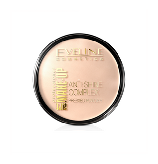 Pudră minerală matifiantă cu mătase nr 32 natural Art Make-Up Anti-Shine Complex Eveline - 1