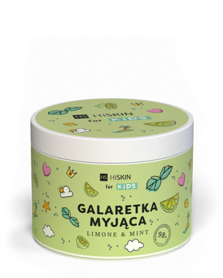 Jeleu de spălat de baie pentru copii verde sweet lime HiSkin for Kids - 1
