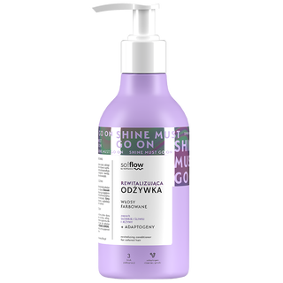 Balsam revitalizant pentru păr vopsit cu mure și așa!Extracte de prune Flow